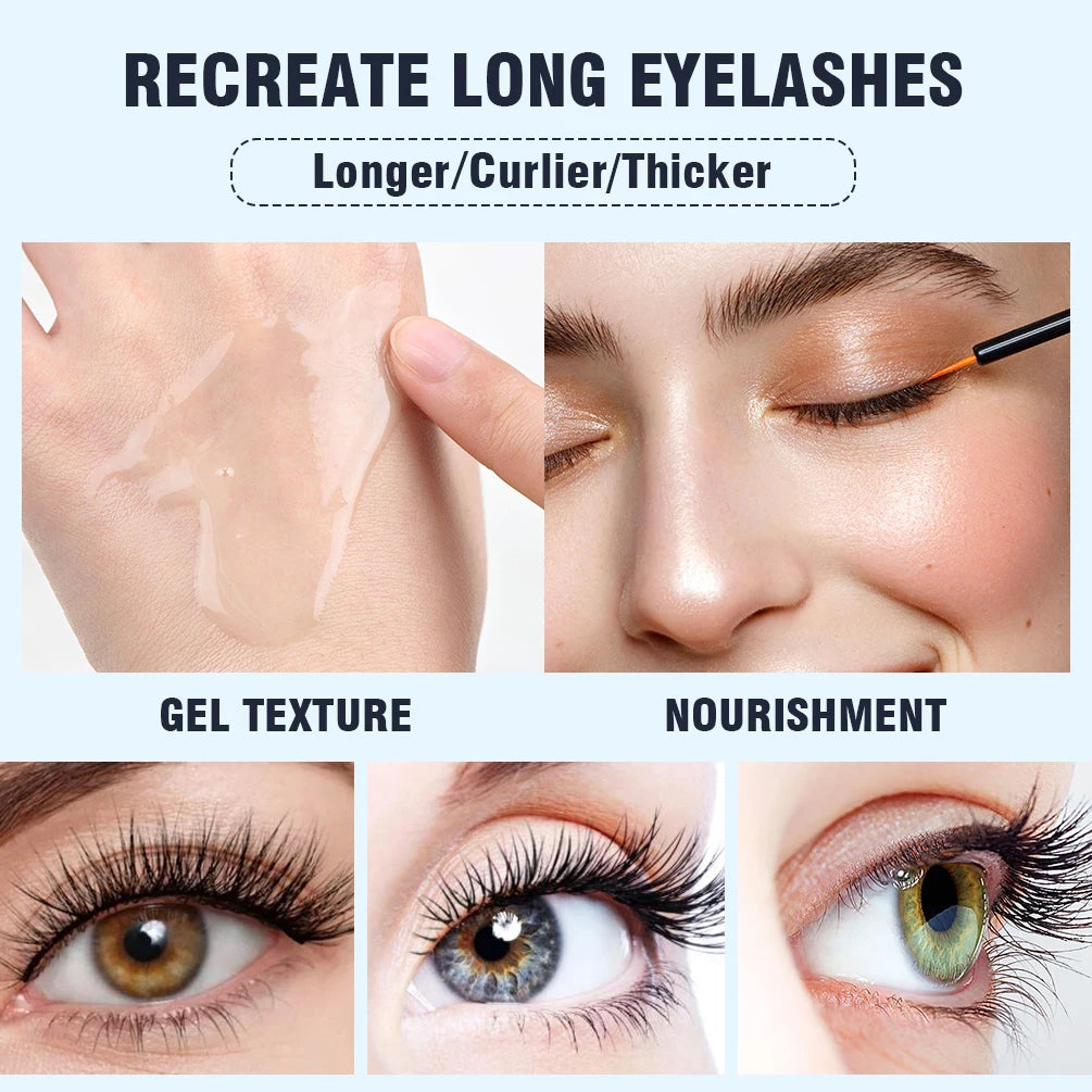 QiBest Eyelash & Eyebrow Growth Serum – Fuller Thicker Lashes