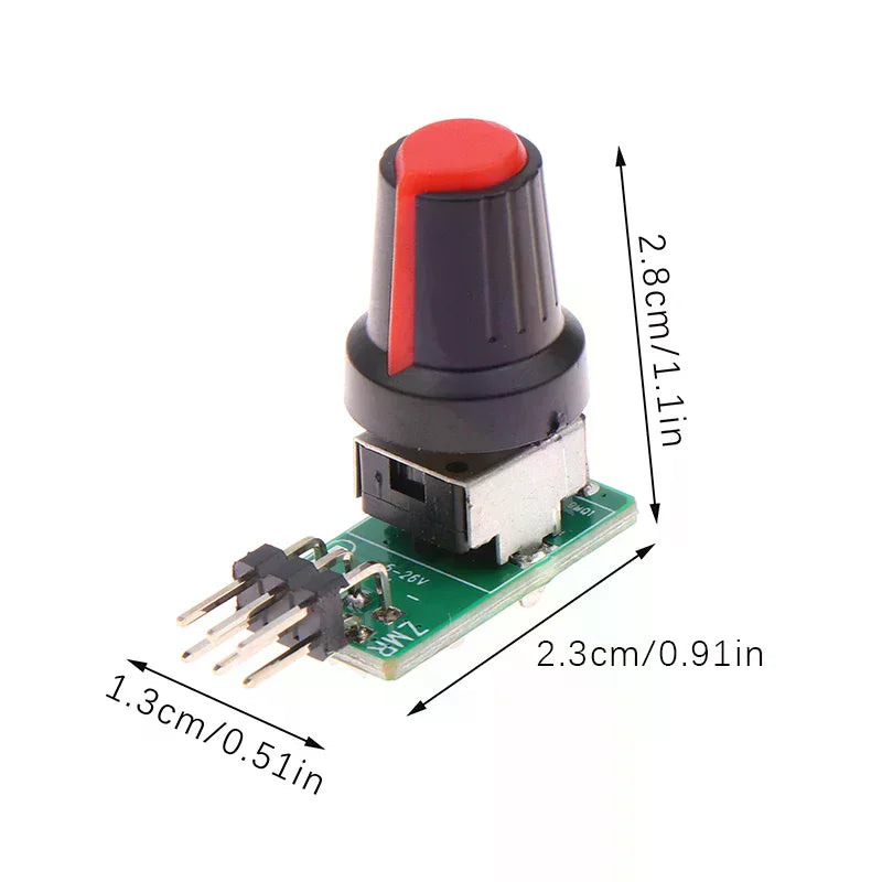 3-8V ESC Mini Servo Tester DIY Brushless Fan Motor Governor PWM Signal Output For RC Aircraft Model Parts Oasis Select