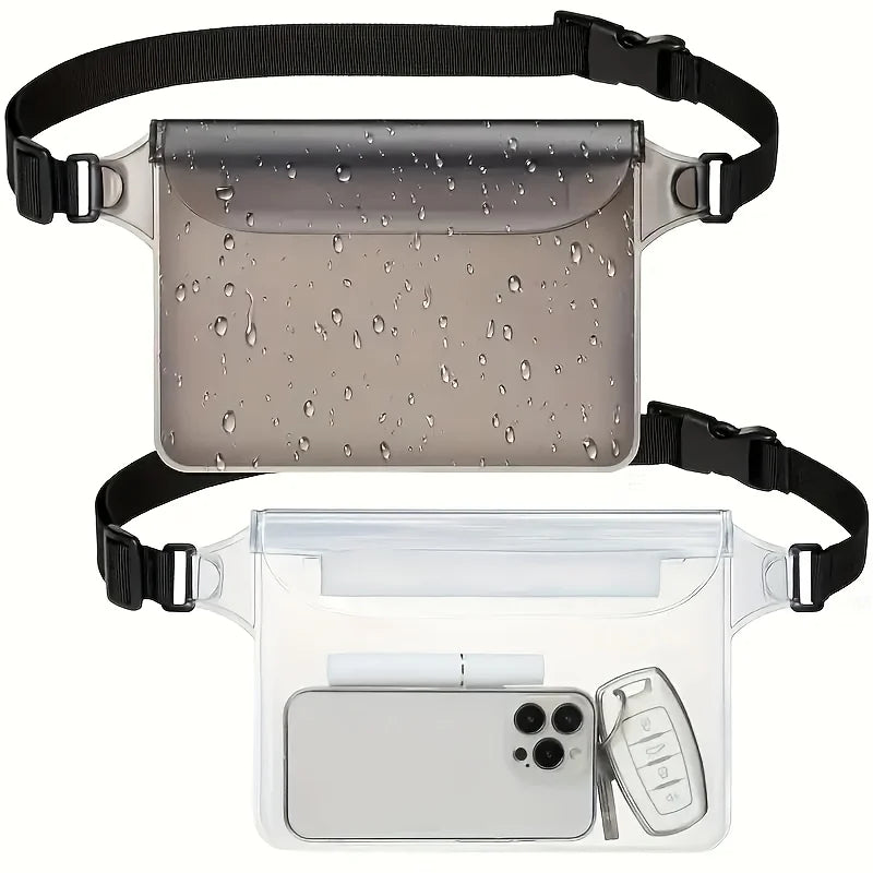 High Quality Waist Bag with Adjustable Strap, Suitable for Beach, Swimming, Diving, Rowing, Fishing Waterproof Belt Bag Oasis Select