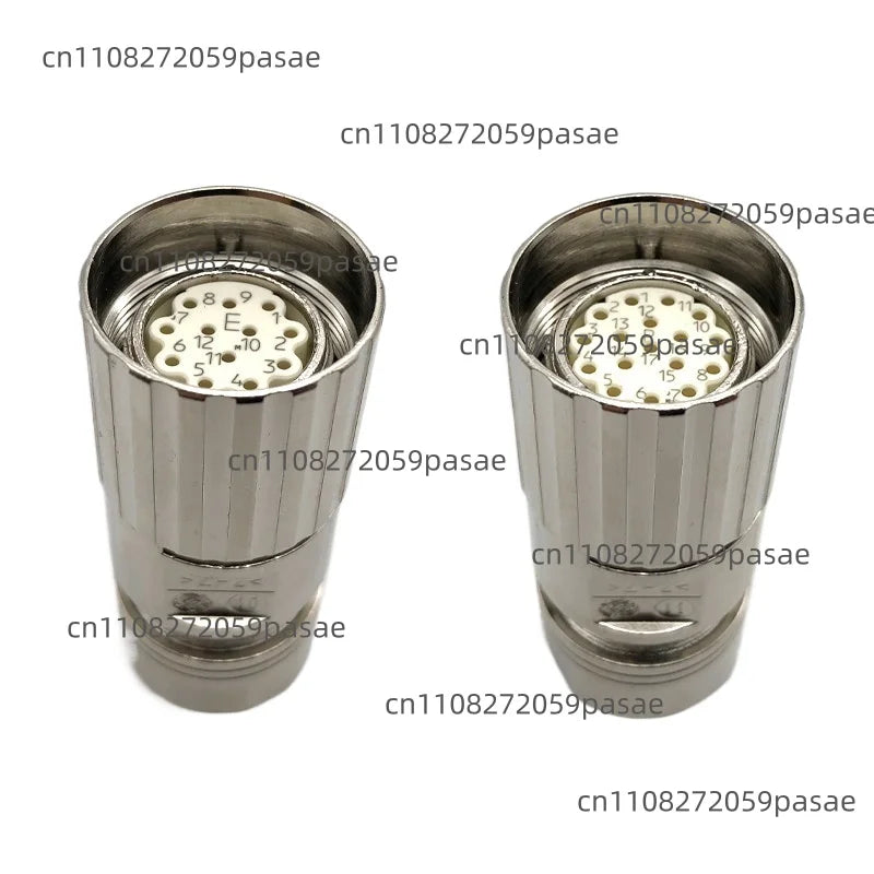 M23 17-Pin Circular Connector – M623 Straight Plug or Socket