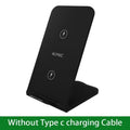 15W Wireless Charger Foldable Charger Station For iPhone 16-12 Pro Max & Samsung S24/S23 & Xiaomi Desktop Stand Oasis Select ALYNIC Brand