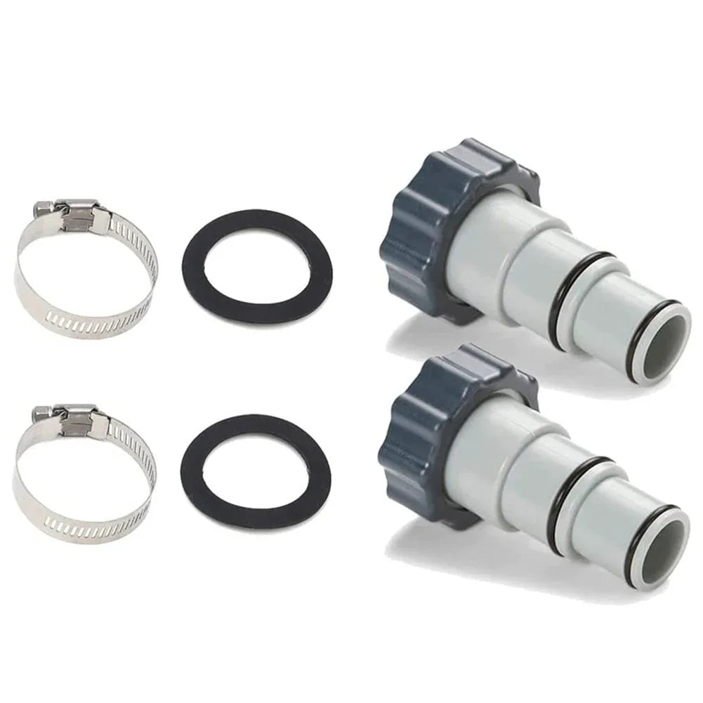 Pool Hose Adapter Kit with Collar for Intex ARU Filter Pumps Pool Hose Adapter Kit Oasis Select