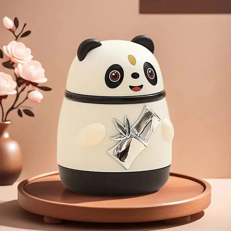 Cute Cartoon Panda Toothpick Holder Automatic Toothpick Box Push-type Toothpick Box Suitable For Home Bar Party Oasis Select A