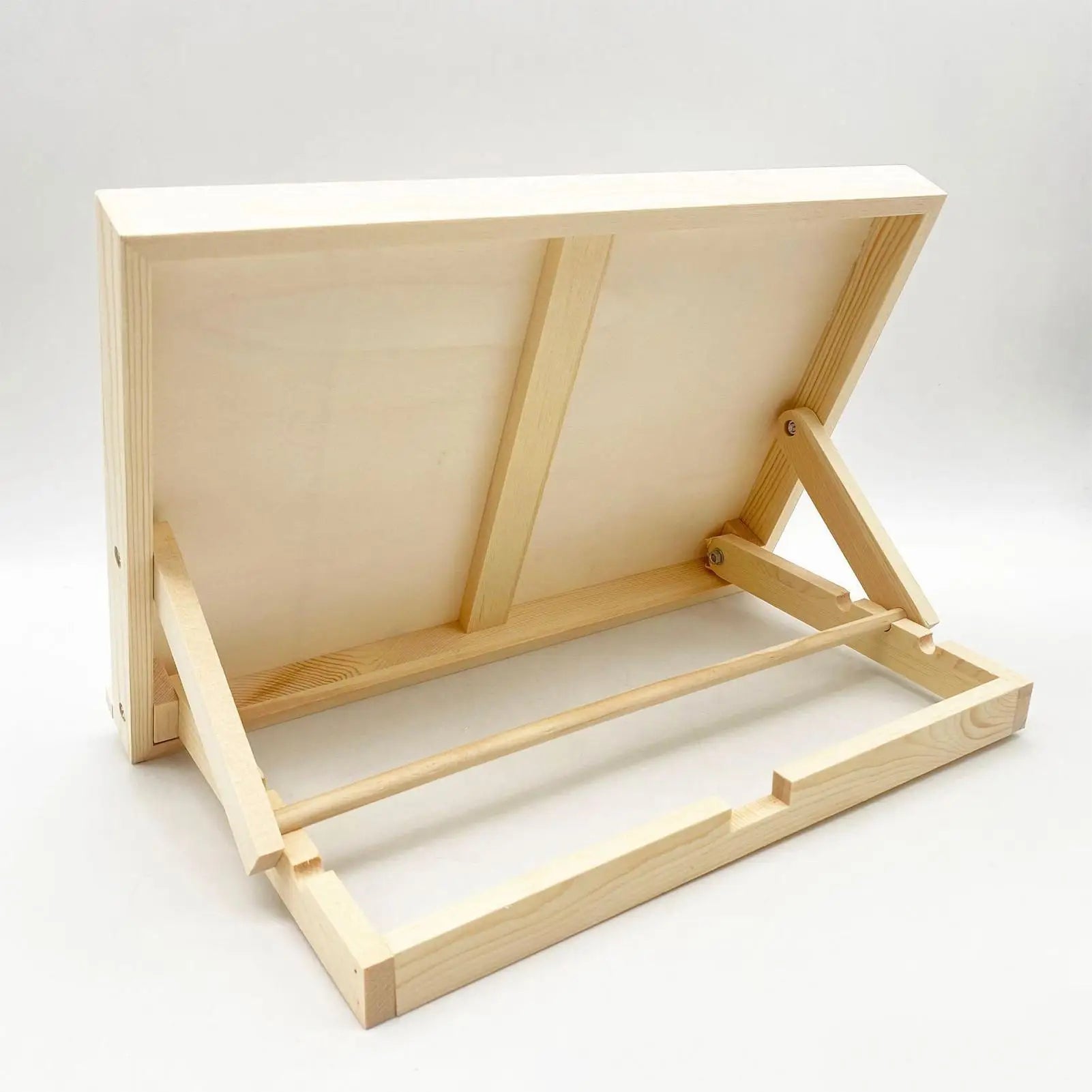Desk Easel Foldable Tabletop Easel Lightweight Portable Wood Drawing Easel Art Supply Adjustable Sketching Painting Board Oasis Select
