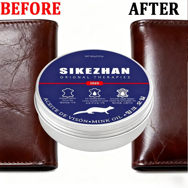 Premium Leather Care Paste Wallet Conditioner And Restorer Nourishing Cream Polish For Genuine Leather Bags Maintenance Supplies Oasis Select