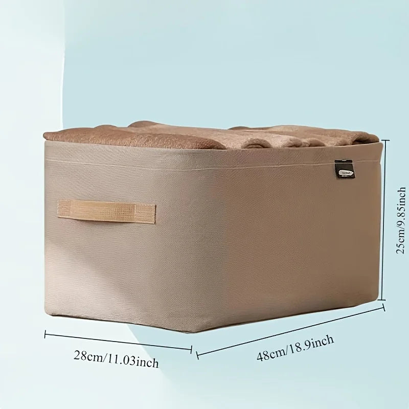 Collapsible Closet Organizer for Clothes, Pants & Drawers Collapsible Storage Organizer Oasis Select khaki -Extra large