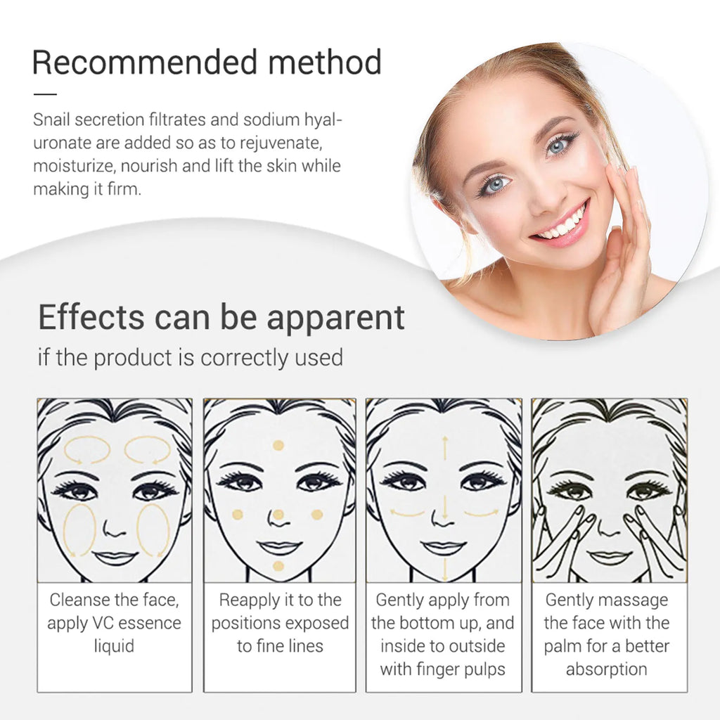 20% Vitamin C Liquid Serum Anti-aging Whitening VC Hyaluronic Acid Face Serum Brighting Moisturising Fade Fine Lines Skin Care Oasis Select