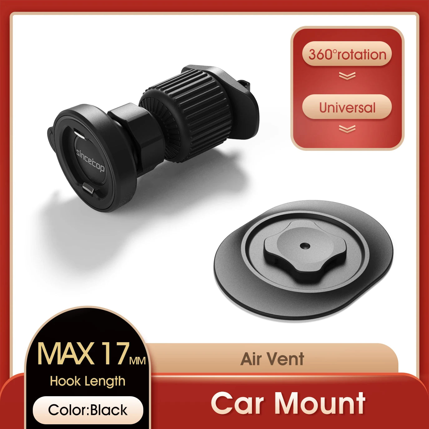 Car Phone Mount Vent Holder | Universal Smartphone Bracket