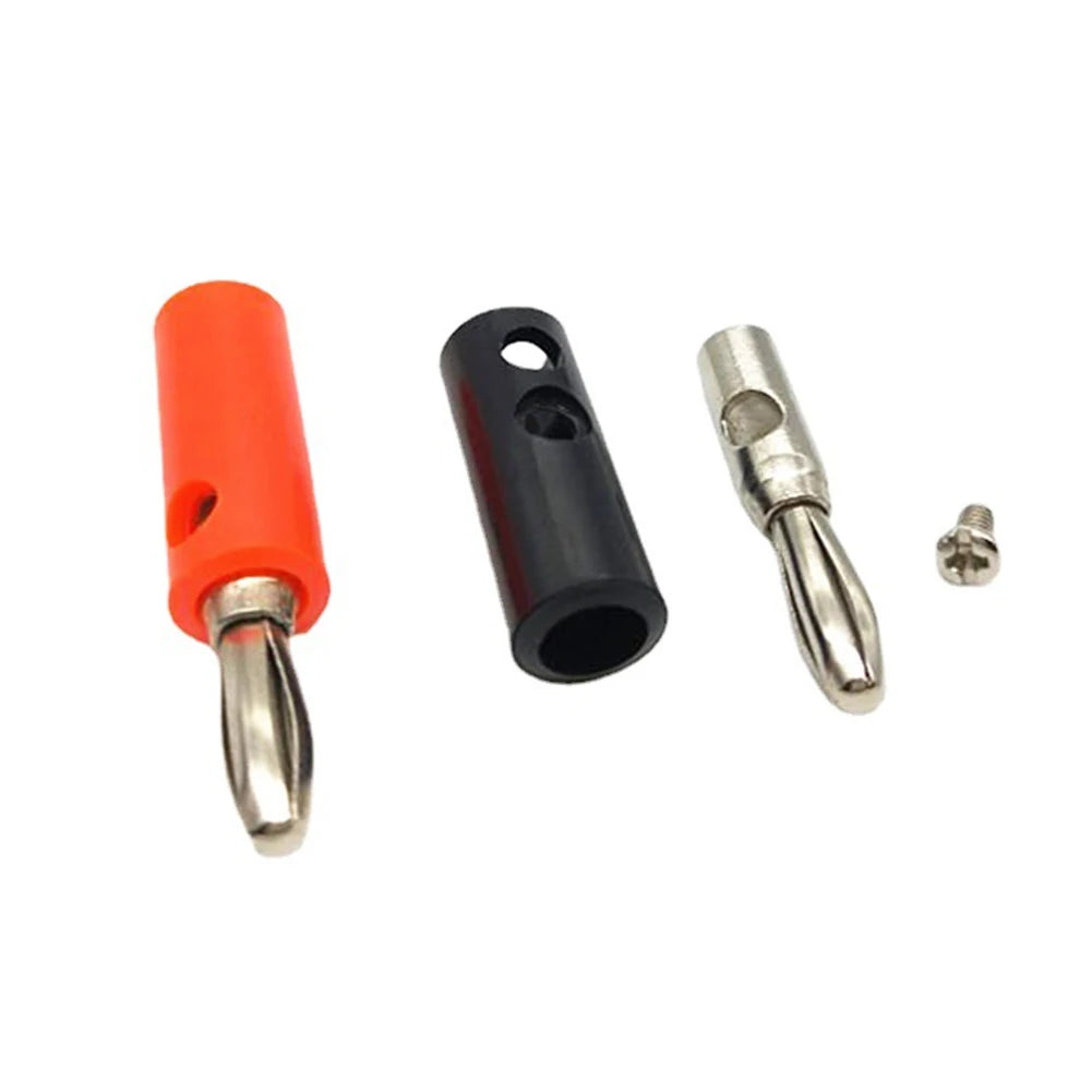 10-Pair 4mm Banana Binding Posts Speaker Wire Screw Connectors Speaker Wire Connectors Oasis Select