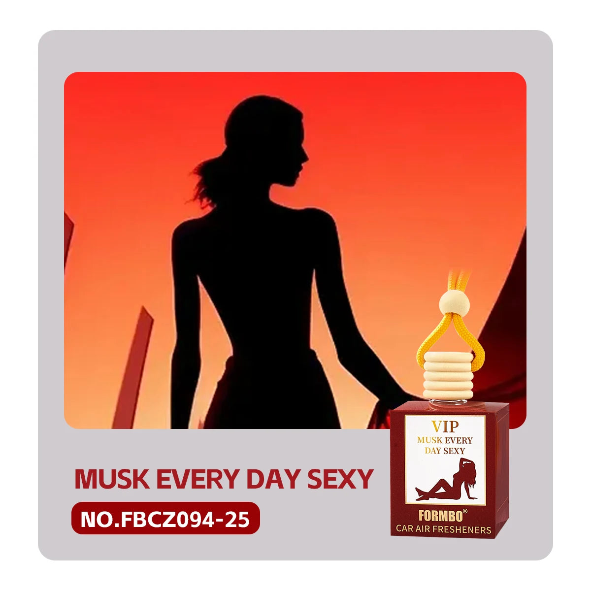 FORMBO Car Air Freshener – Lasting Fragrance & Deodorizer Car Air Freshener Oasis Select 094 EVERY DAY SEXY