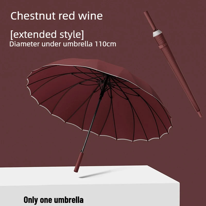 Long Handled Umbrellas Two Three People Extra Large Reinforced Thick