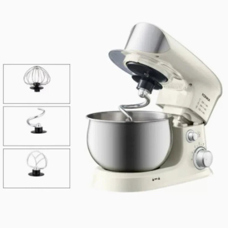 600W Electric Stand Mixer – 6-Speed Dough & Cream Beater