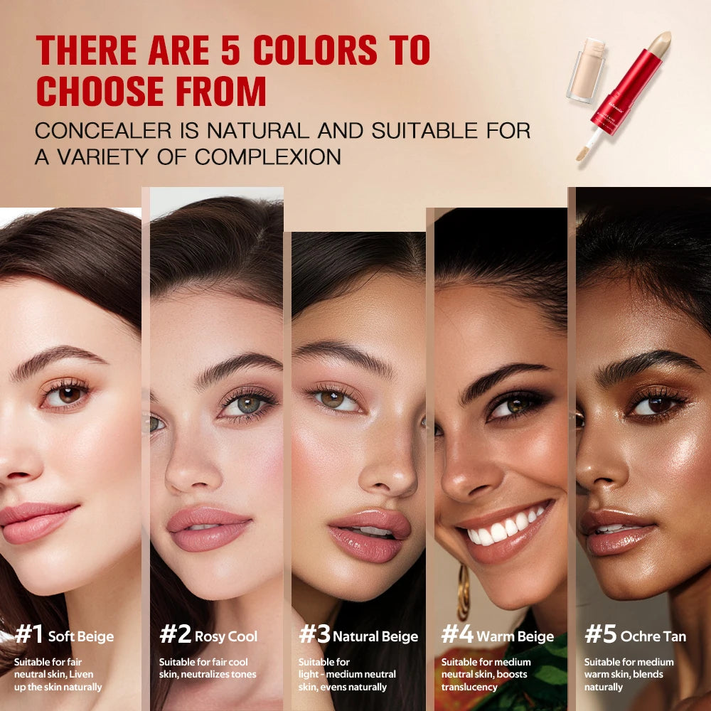 GlideHide 2-in-1 Blurring Concealer – Liquid Tint & Balm Stick