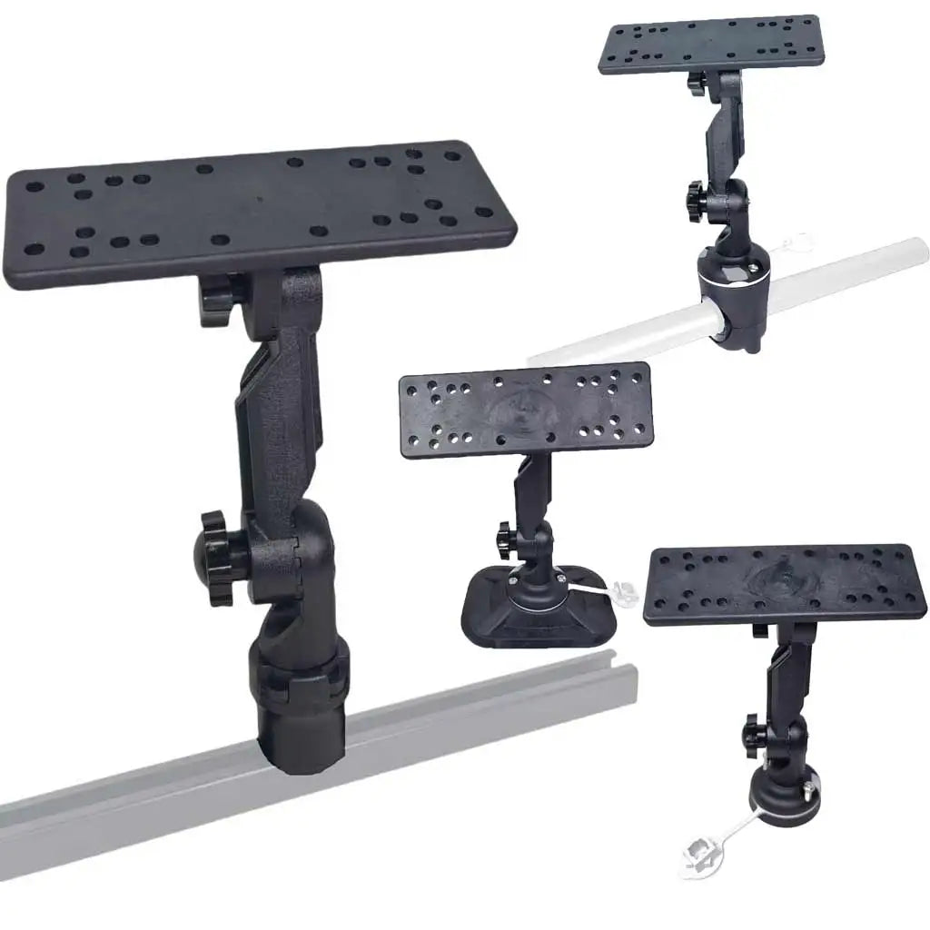 Kayak Canoe Fishfinder Mount Boat Sonar Holder for Garmin, Lowrance & Raymarine Marine Dinghy PVC Boat GPS Holder Plate Oasis Select