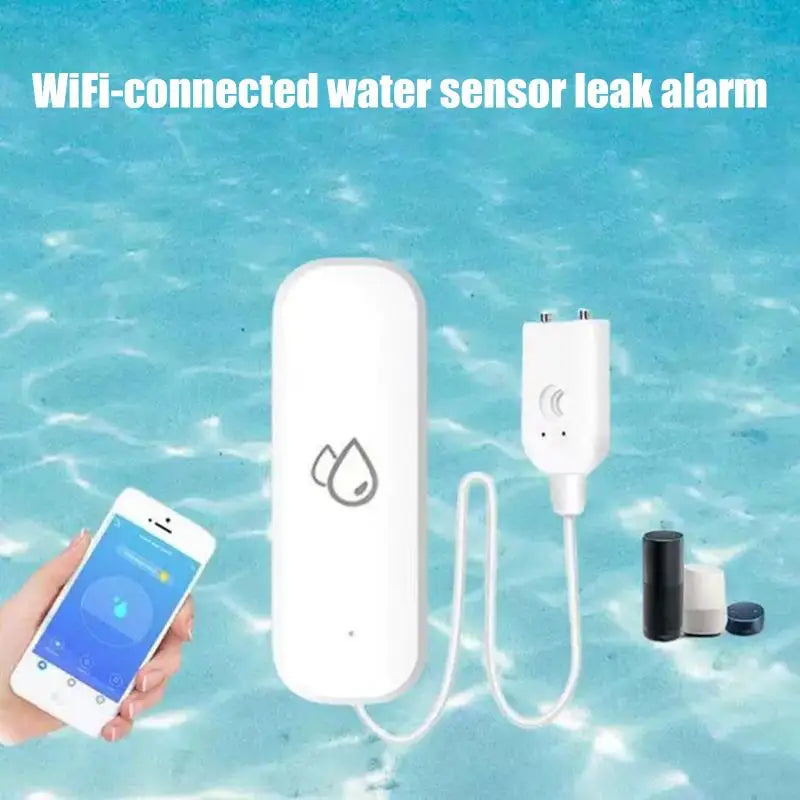Water Sensor Flood Leak Detector Water Linkage Smart Life App Alarm Sensor Smart Home Security Protection Oasis Select Default Title