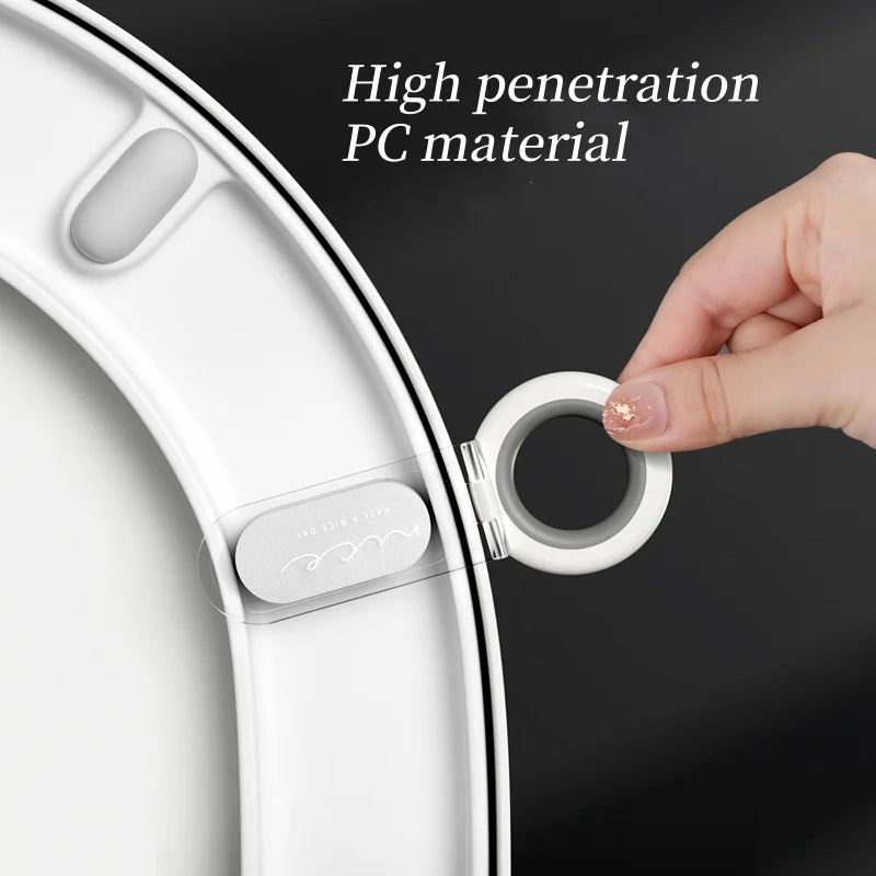 Multifunction Toilet Lid Lifter Handle Pot Seat Lifter Avoid Touching Toilet Lid Fashionable Ring Seat Lifter For WC Accessories Oasis Select