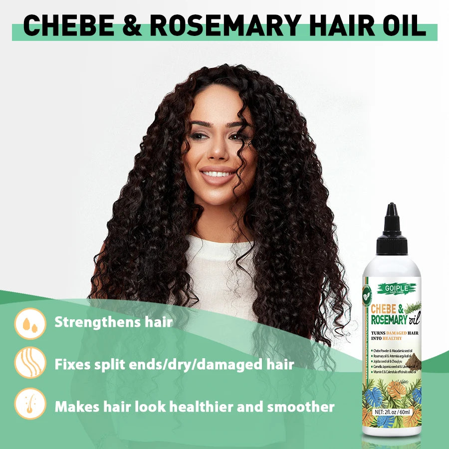 GOIPLE Chebe & Rosemary Oil Moisturizing Hair Conditioner 60ml