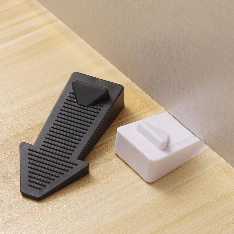 Wall Protectors Door Stopper New Silicone Anti Collision Floor Holder Hidden Non-slip Doorstop Bedroom Oasis Select