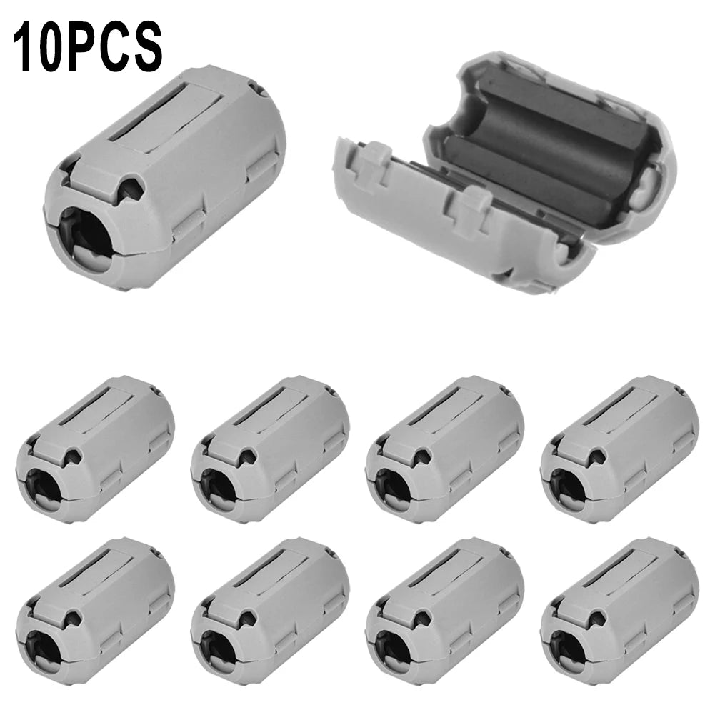 10Pcs TDK 5mm Ferrite Core Noise Suppressor Filter Ring Cable Clamp RFI EMI For 5mm Diameter Cables Clips Oasis Select gary