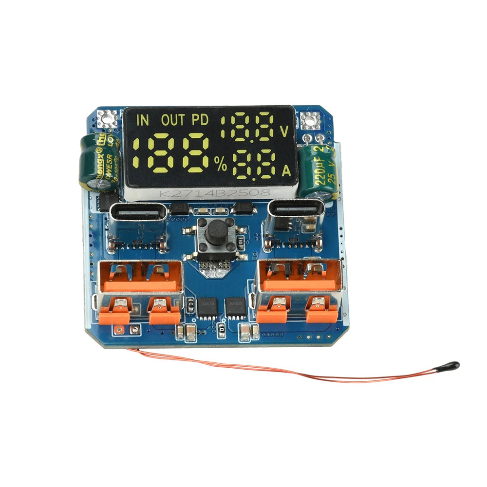 4S PD 100W Fast Charging Module 20V 5A High Power Charge/Discharge Buck-Boost Module Bidirectional Charging Circuit Board Oasis Select Type A