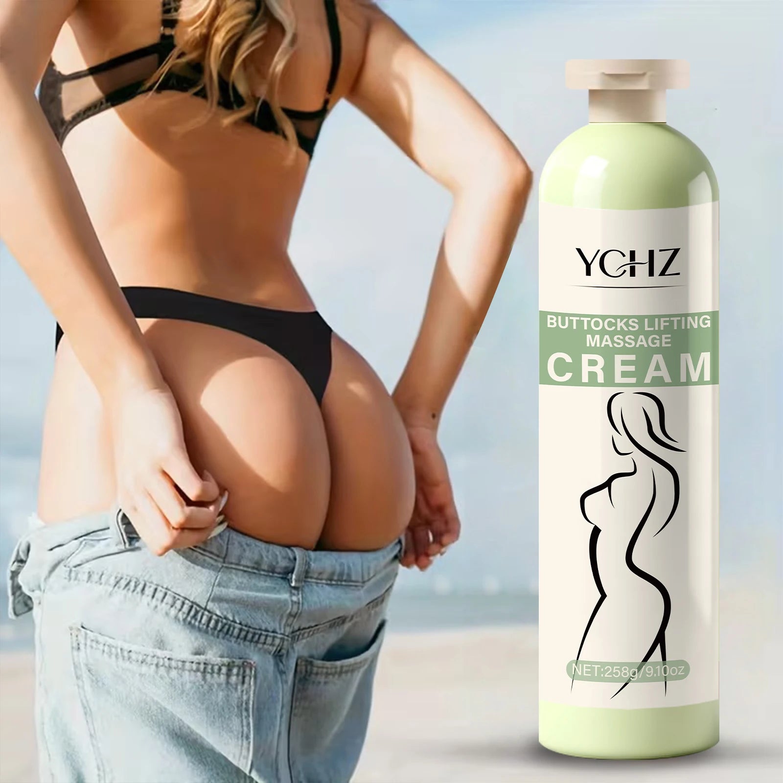 Collagen & Hyaluronic Acid Butt Firming Cream 258g | All Skin