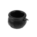 Candy Cauldron Halloween Bucket Witch Basket Plastic Treat Trick Pumpkin Holder Black Pot Bowl Kettle or Goodie Photo Costume Oasis Select black S