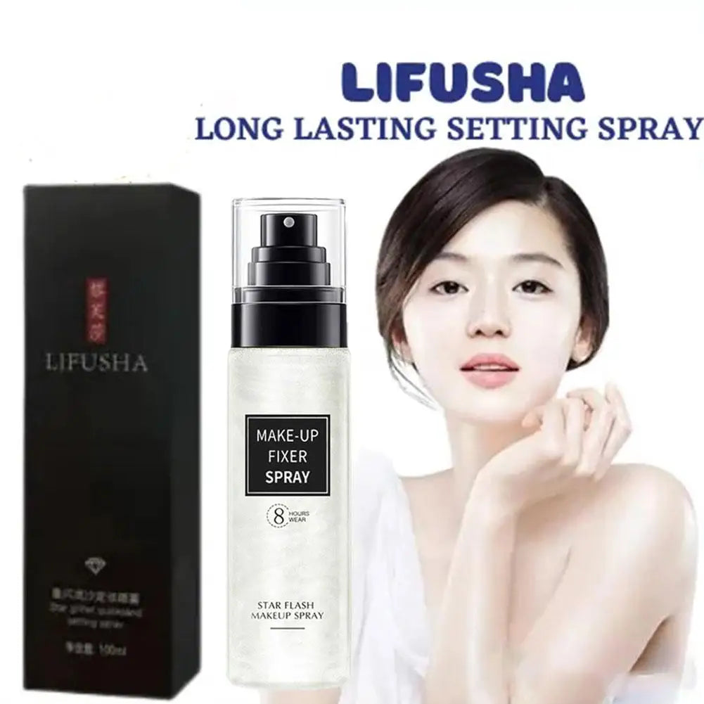 Professional Makeup Setting Spray Quick Drying Finish Mist For Face Foundation Long Lasting Anti-Drop Fixer Spray Beauty Makeup Oasis Select
