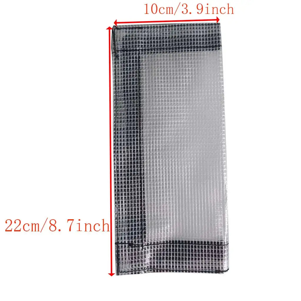 Fishing Bait Cover Durable PVC Lure Wraps Fishing Tackle Gear Keeper Outdoor Fishing Bait Storage Bag Oasis Select