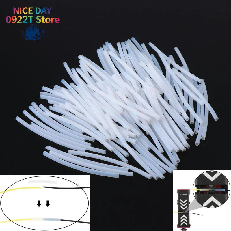20/100Pcs 1.75MM Filament Welder Connector Joiner Tube For All Kind PLA/ABS 3d Printer Accessories@#X Oasis Select