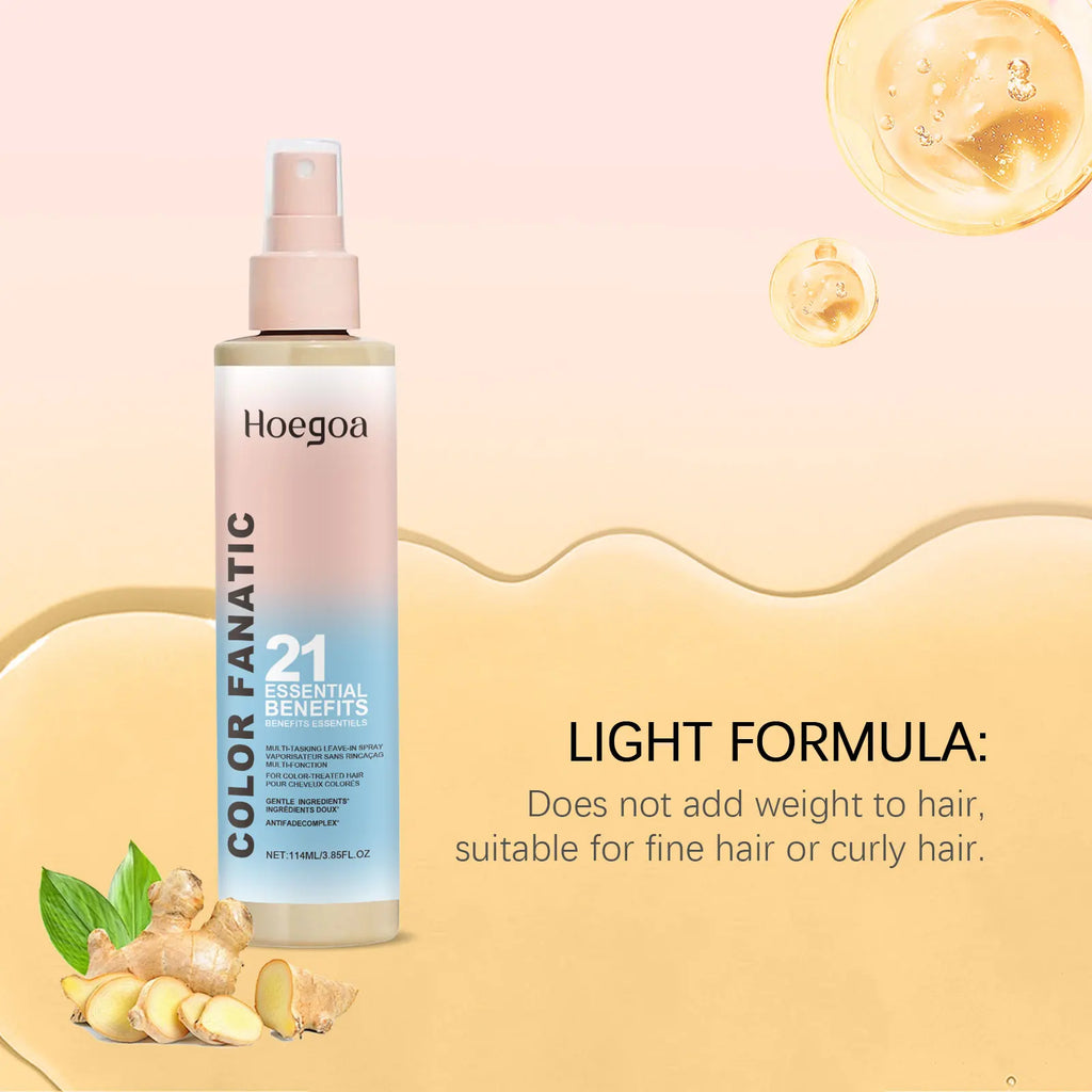 Hair Smoothing Spray For Perm Dyeing Damaged Hair Anti Frizzy Breakage Reduce Loss Deep Nourishment Straightening Hair Product Oasis Select