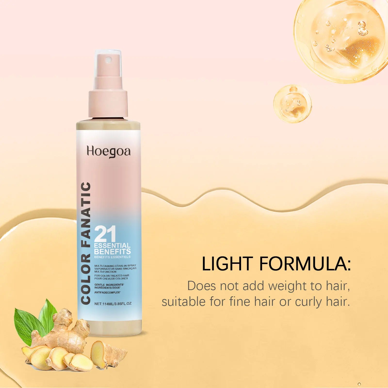 Hair Smoothing Spray For Perm Dyeing Damaged Hair Anti Frizzy Breakage Reduce Loss Deep Nourishment Straightening Hair Product Oasis Select