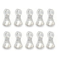 5/10pcs Heavy Duty Spring Clamp,Transparent Plastic Multipurpose Clip for Balloon Arch Backdrop Fixing,Photography Studio Oasis Select 10pcs