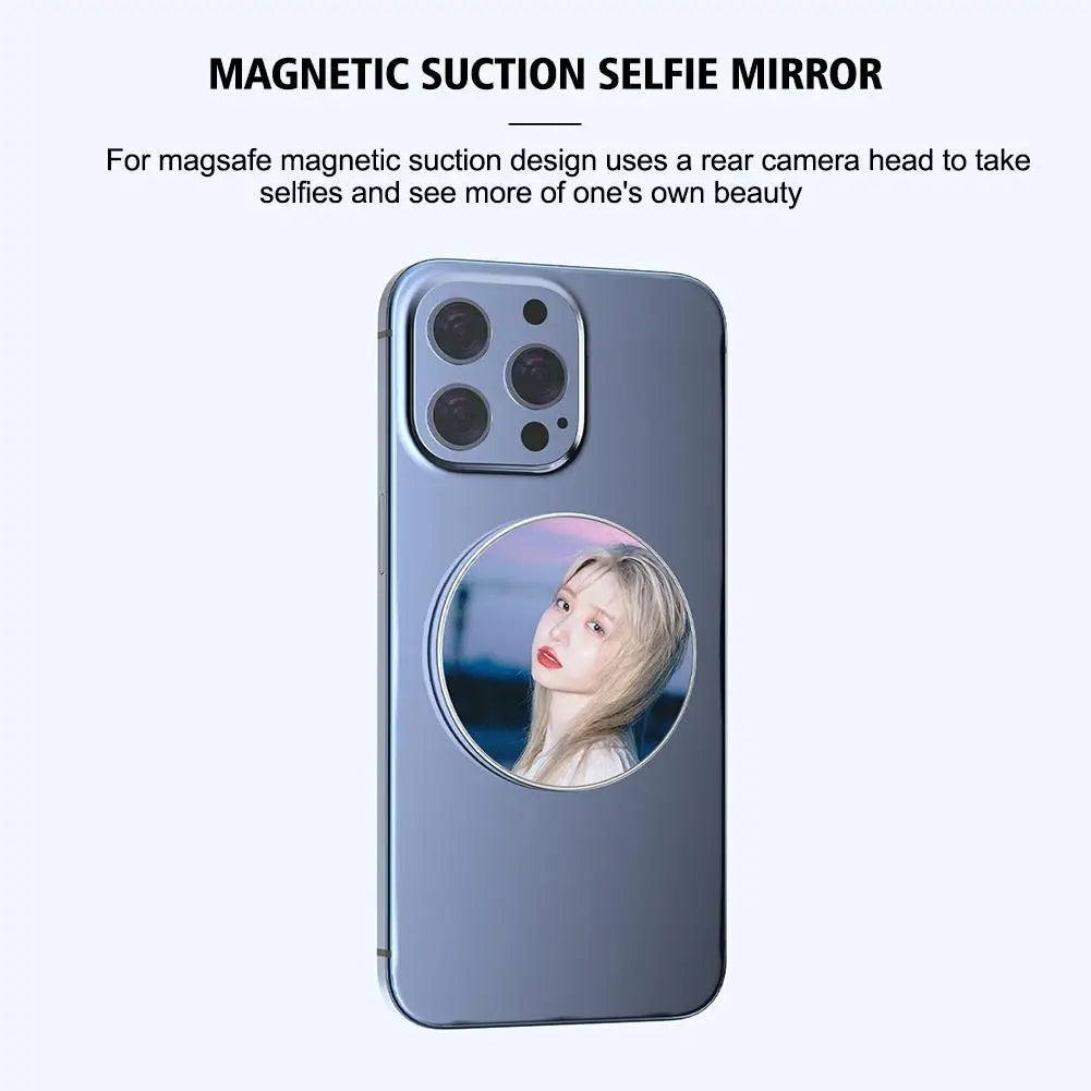 MagSafe Magnetic Convex Mirror for iPhone Selfie & Vlogging