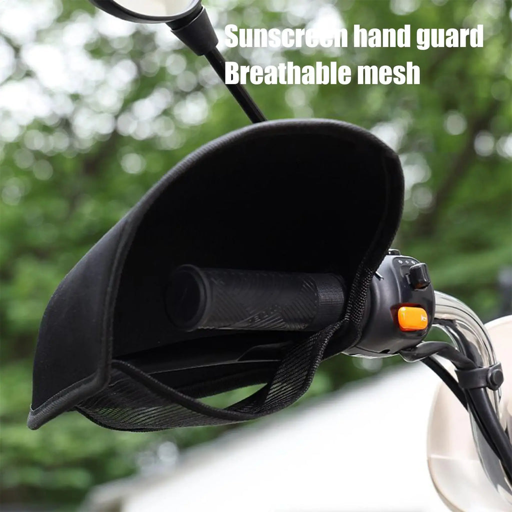 Handlebar Gloves Outdoor Motorcycle Handlebar Muffs Sun Protection Waterproof Windproof Grip Accessories Sun Protection Hand Oasis Select