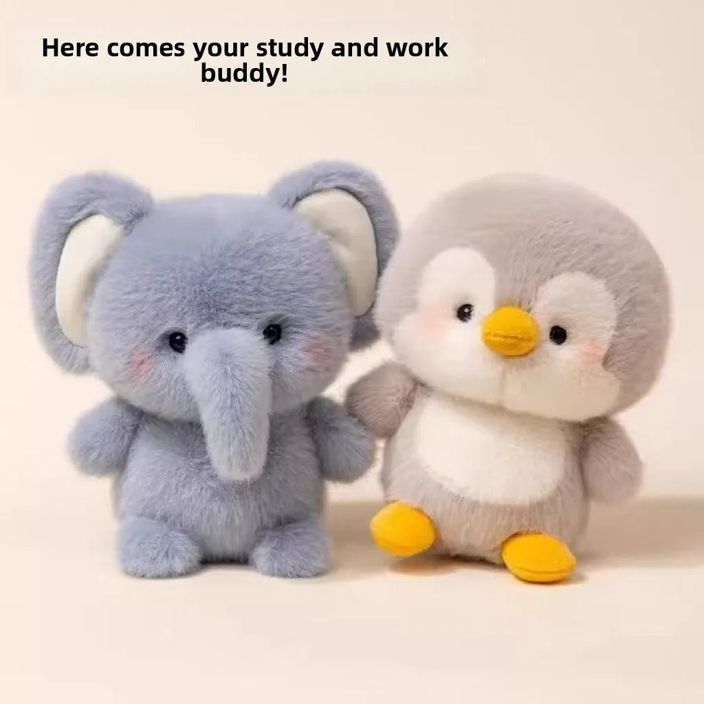 1-5PCS Desk Companion Plush Doll Cute Stuffed Animal for Table Decor Study Buddy Birthday Gift Room Ornament Kawaii Oasis Select