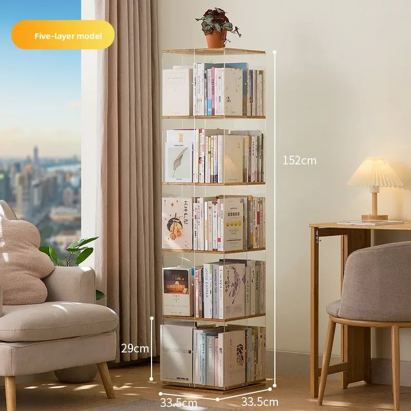 Multi-functional Storage Box Cosmetics Cabinet Dormitory Desk Shelf Skin Care Products Perfume Lipstick Finishing Display Stand Oasis Select High-5-360