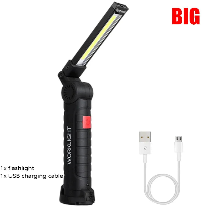 ESMARTER COB LED Rechargeable Work Light | Magnetic 5-Mode