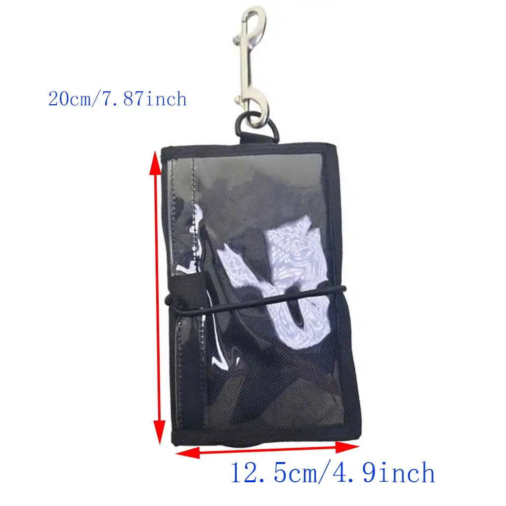 Professional 25-Page Dive Slate Erasable with 316 SS Buckle Underwater Snorkeling Swim Training Emergency Communication Notebook Oasis Select