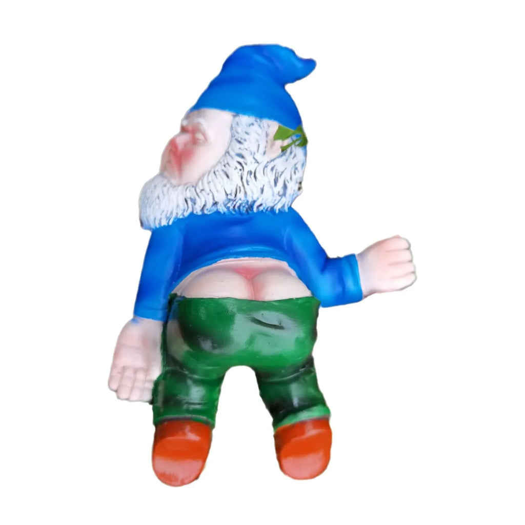 15CM Christmas Drunken Garden Gnome Funny Resin Statues for Home Decor Whimsical Indoor Outdoor Ornaments EcoResin Weatherproof Oasis Select