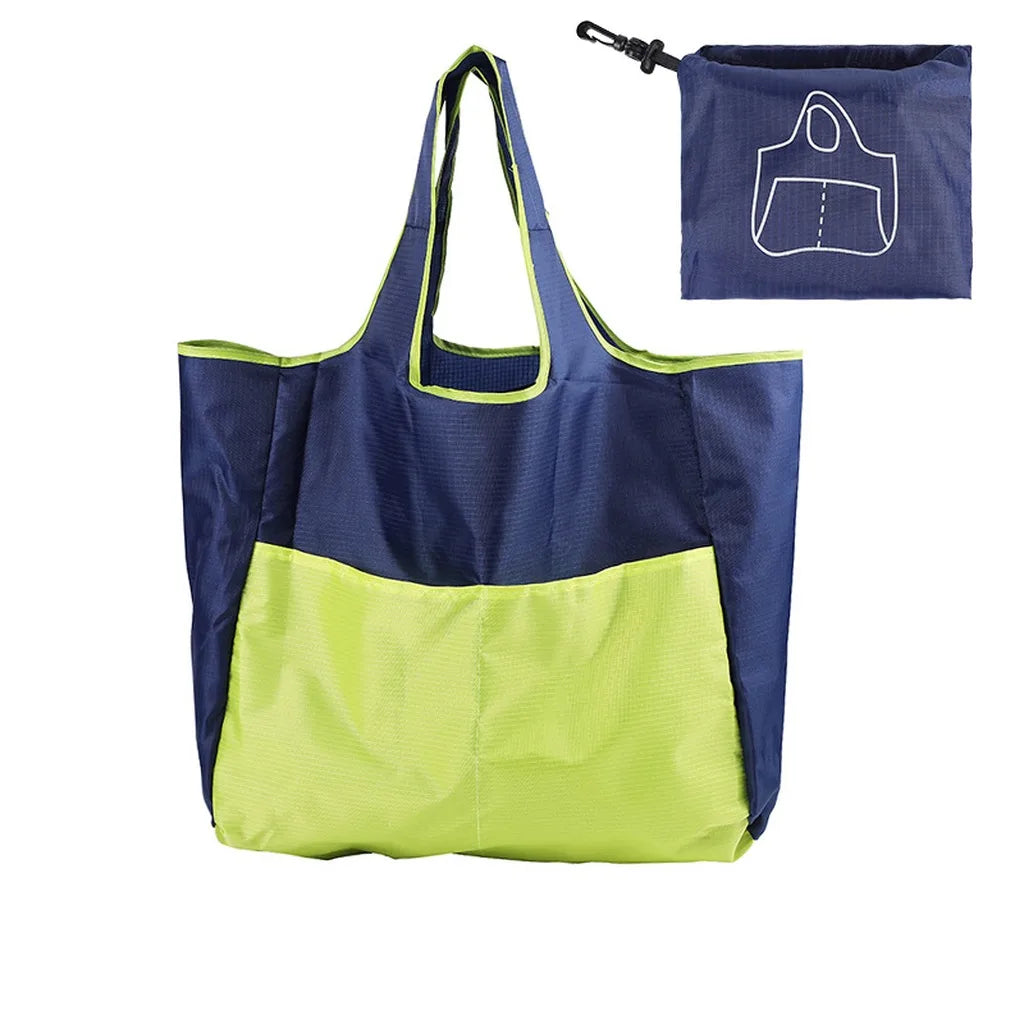 Foldable Reusable Shopping Bag | Water-Resistant Oxford Tote