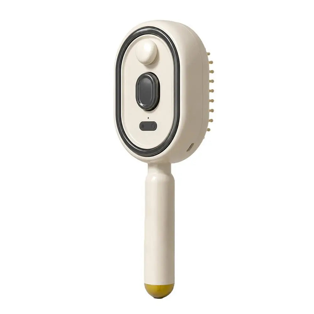 New Electric Spray Air Cushions Massage Comb Anti-static Self-cleaning Steam Essential Oil Brush Vibration Scalp Massager Combs Oasis Select 02