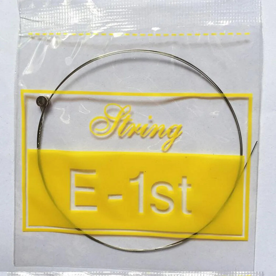 5Pcs Single Guitar Strings Acoustic Guitars Top 1st E Plain Steel Gauges 012 Replacement Musical Instrument Guitar Accessory Oasis Select