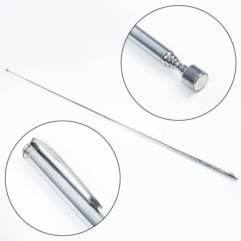 Telescopic Magnetic Pickup Tool For Car Repairing Maintenance Pen Style 25.6" Hand Portable Magnet Pick Up Tool Oasis Select