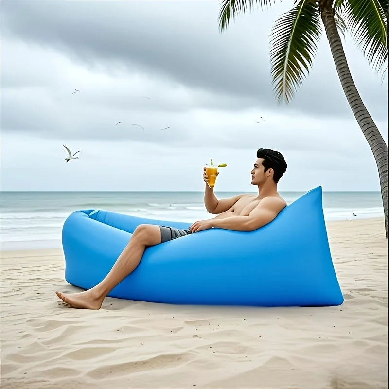 Super comfortable inflatable reclining sofa bed, with soft and fluffy air cushions, suitable for camping and on the beach Oasis Select
