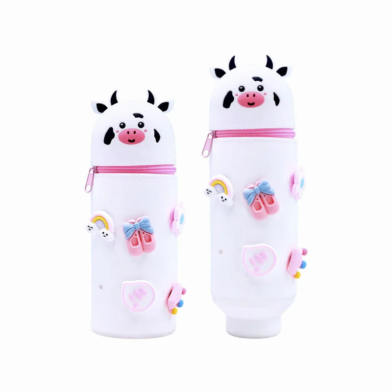 Animal standing pencil case, pen holder suitable for students, school, office, back-to-school gifts Oasis Select New Style 2