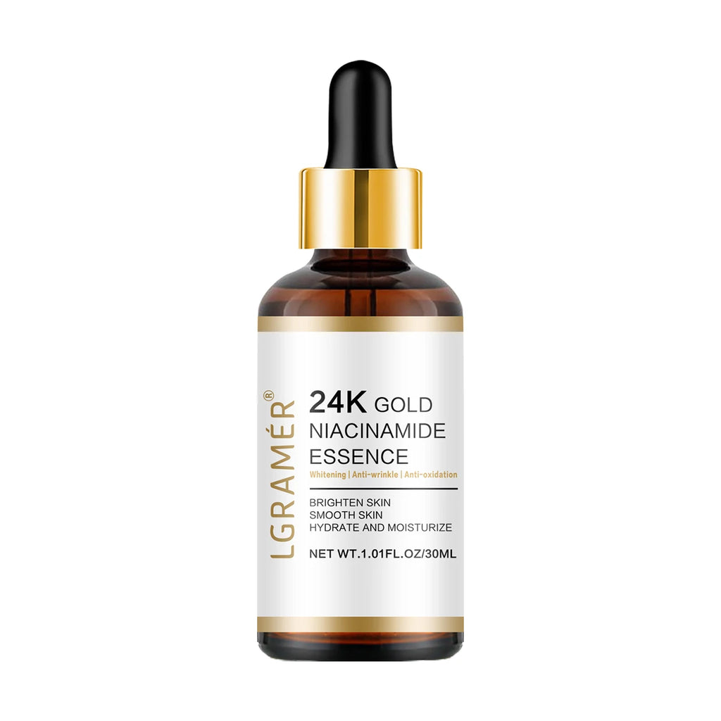 24k Gold Nicotinamide Hyaluronic Acid Nicotinamide Facial Essence Anti-aging Facial Collagen Essence Skin Care Whitening Essence Oasis Select 30ml