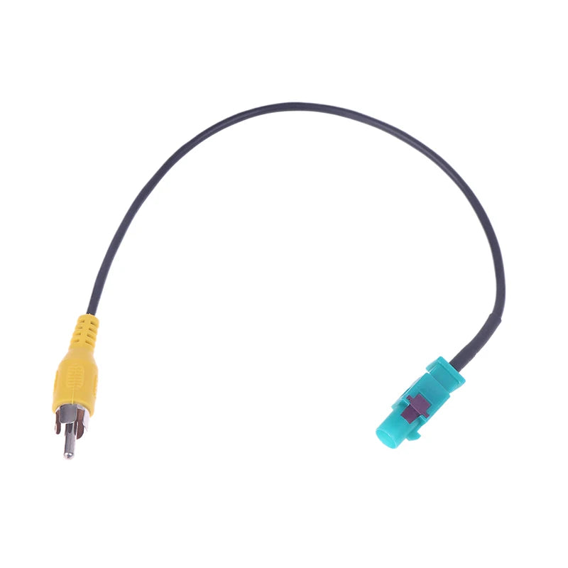 1/2pcs Fakra to RCA Connector Cable for Car Rear Sight Conversion, Rear View Camera Adapter Oasis Select 1pcs