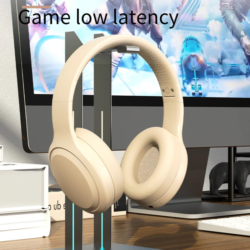 Bluetooth 5.3 Headphones 3.5mm Wired Headsets Over Ear Gaming Earphones Foldable Wireless Earphones with Mic TF/AUX Music Play Oasis Select