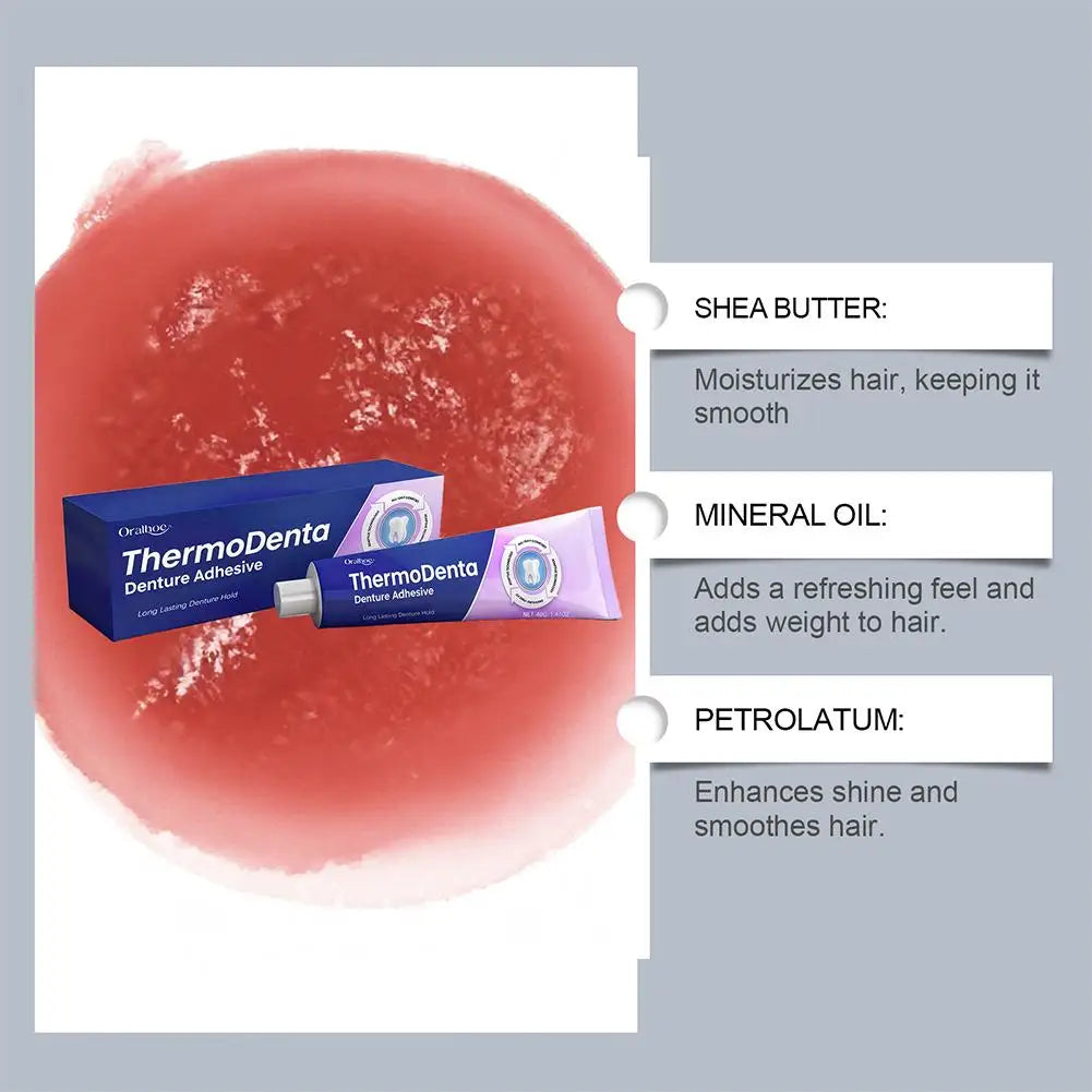 Zinc-Free Denture Fixing Adhesive – 4-Day Hold, 28g Tube Denture Adhesive Oasis Select