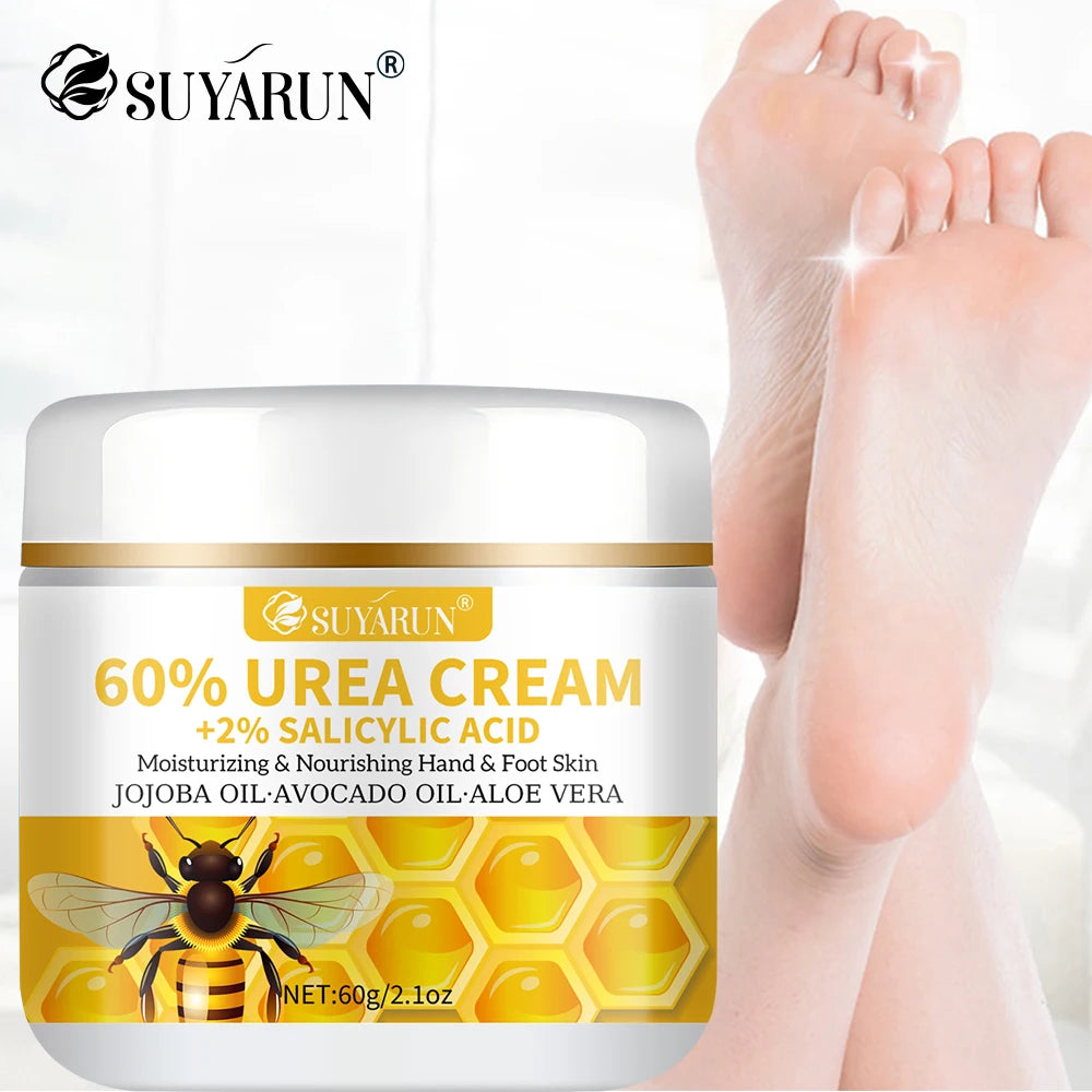 SUYARUN 60% Urea Foot Cream – Callus & Dead Skin Remover